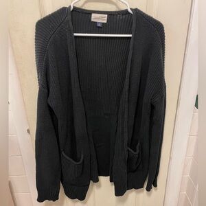 Universal Thread Charcoal Knit Cardigan